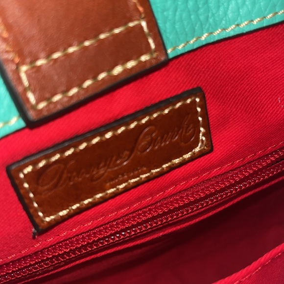 NWT! Dooney & Bourke Mini Waverly Jade Pebble Grain Leather - Picture 12 of 17